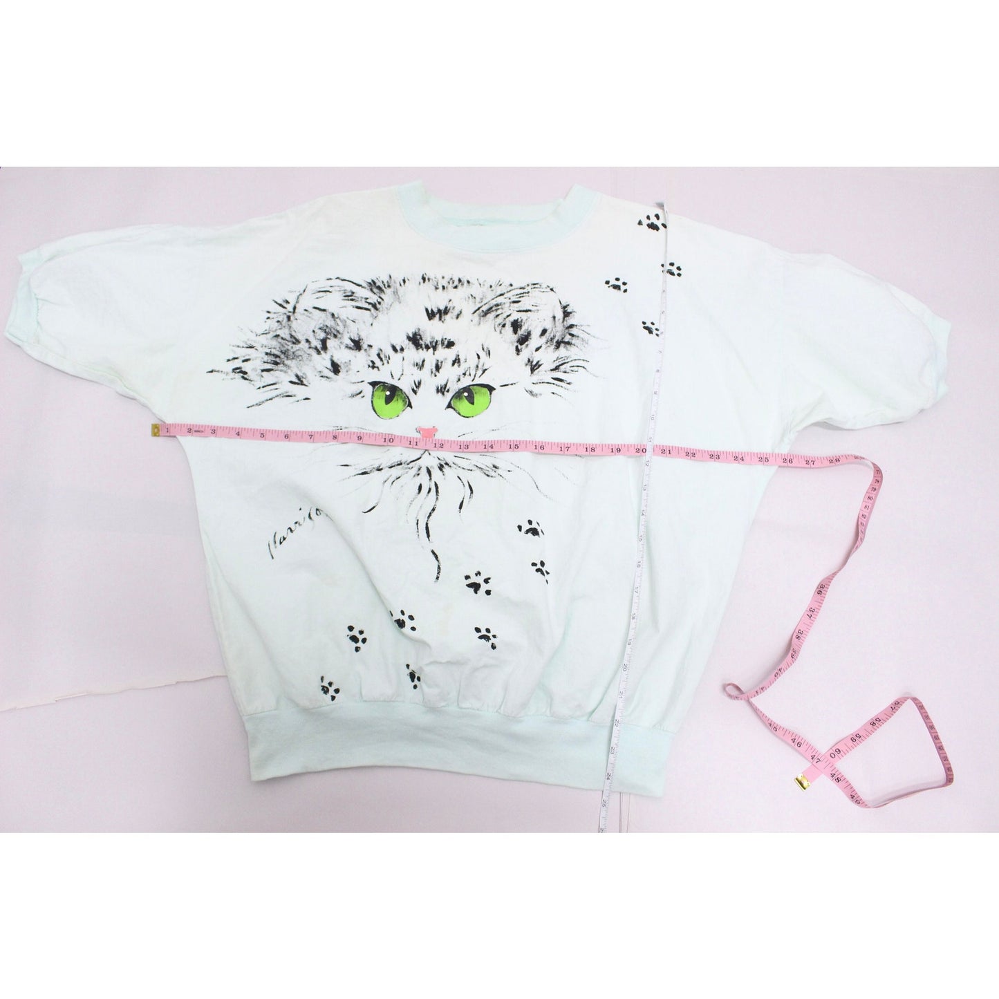 Vintage Kitty Cat T Shirt XL