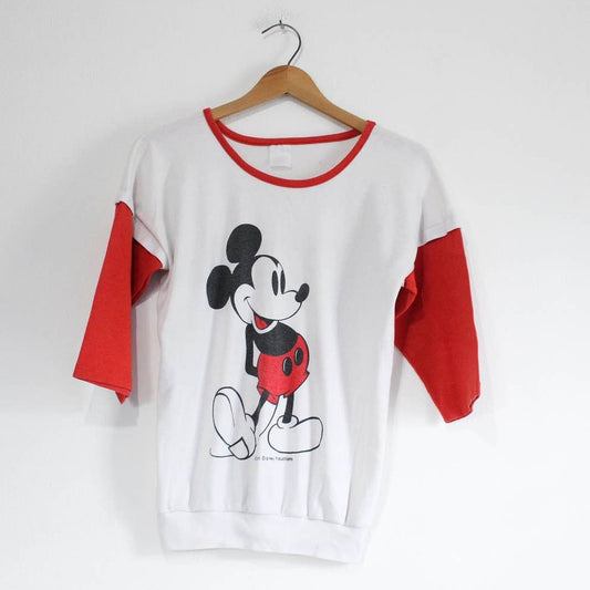 Vintage Walt Disney Mickey Mouse T Shirt Medium