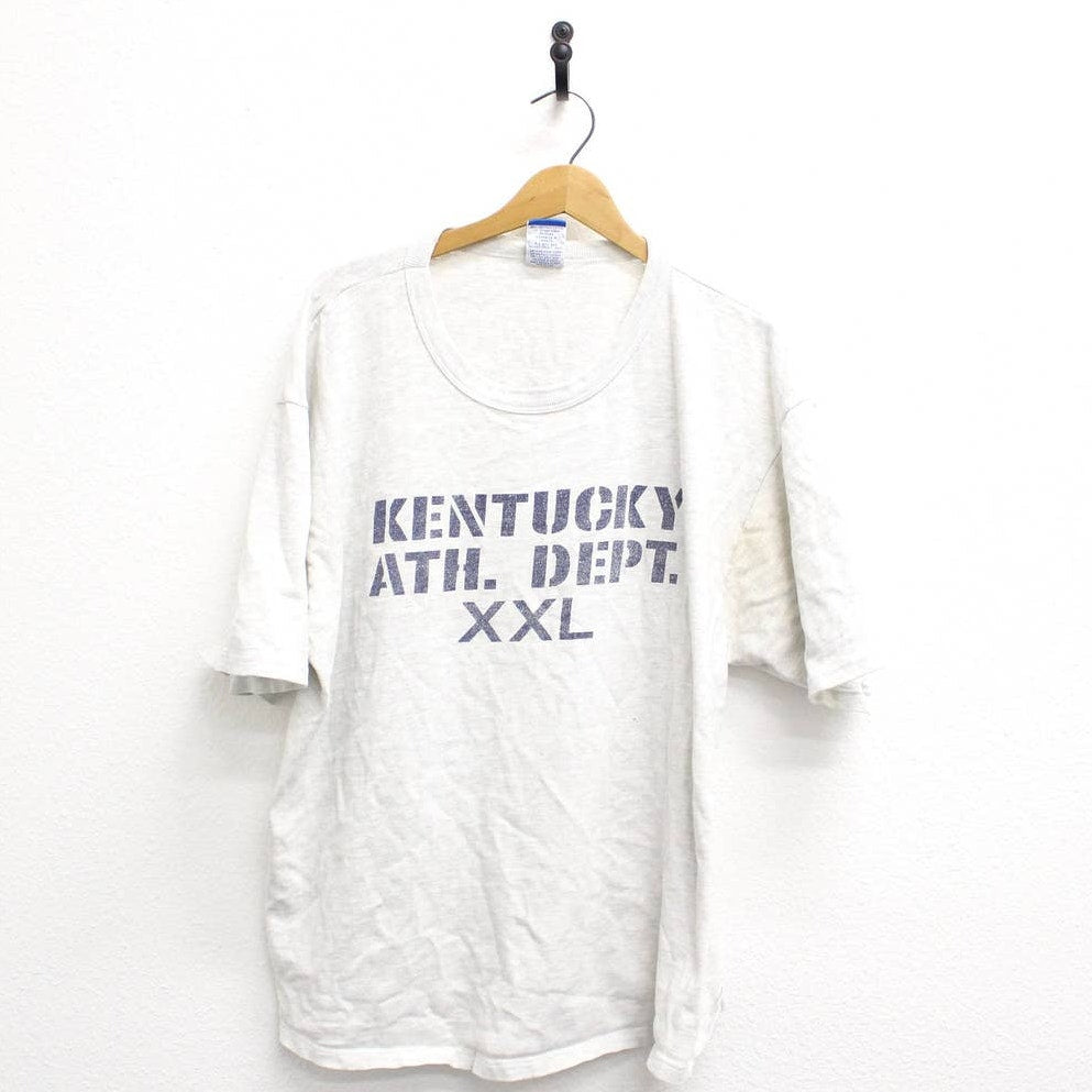 Vintage University of Kentucky Lexington Wildcats UK Champion T Shirt XXL 2X