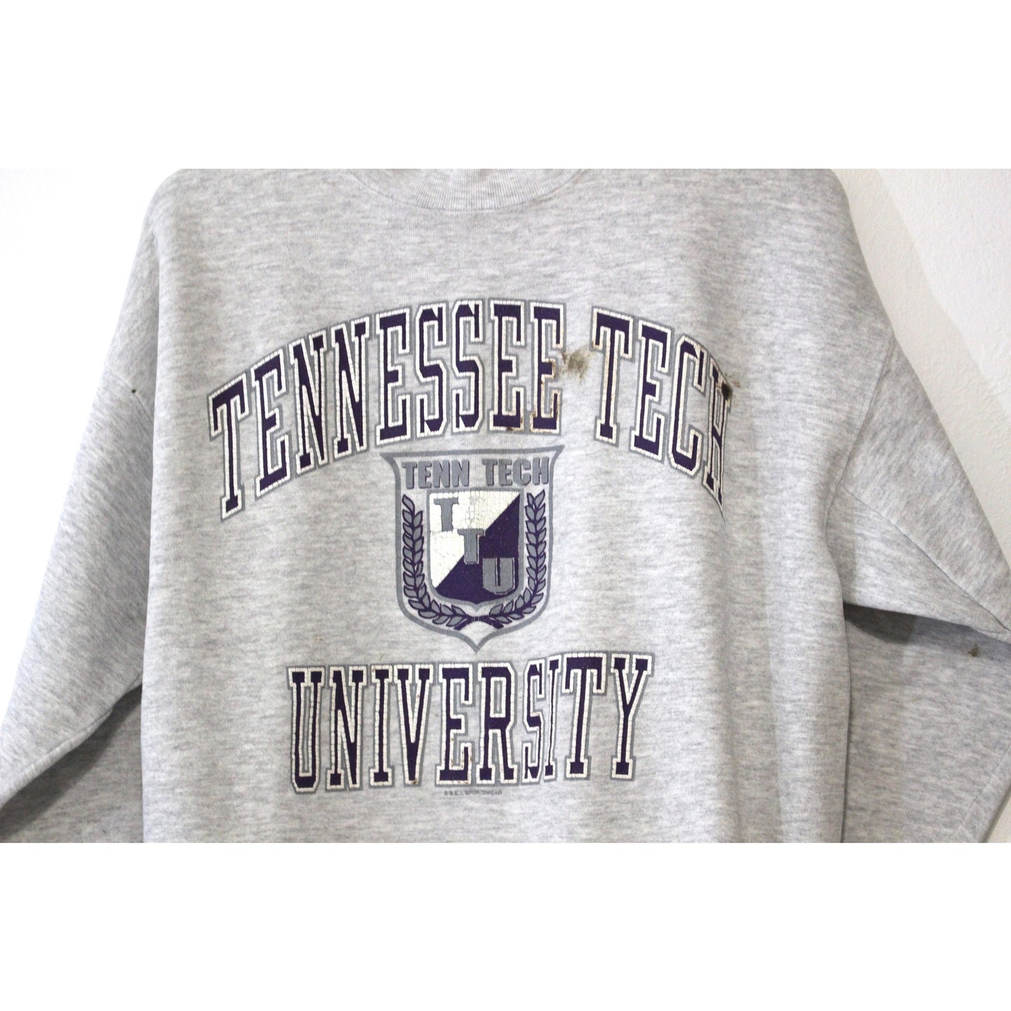 Vintage Tennessee Technological University Golden Eagles Sweatshirt Large